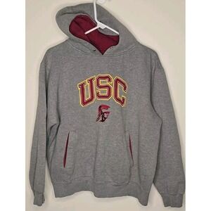 USC Trojans Men's Hoodie Medium Pullover NCAA Champs Sports Kangaroo Pocket